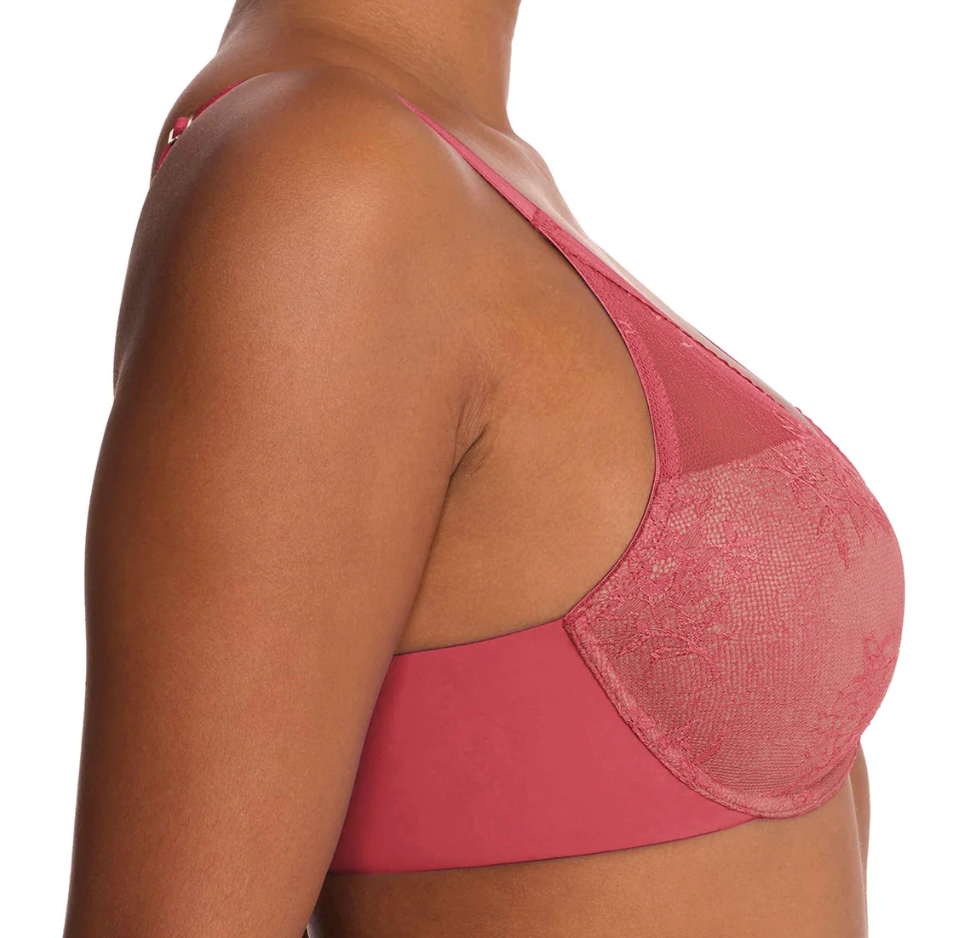 Natori Love Lace Full Coverage Plunge T-Shirt Bra