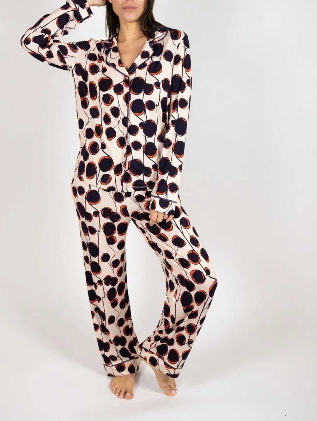 Aspen Dream Grace Long Pajama Set