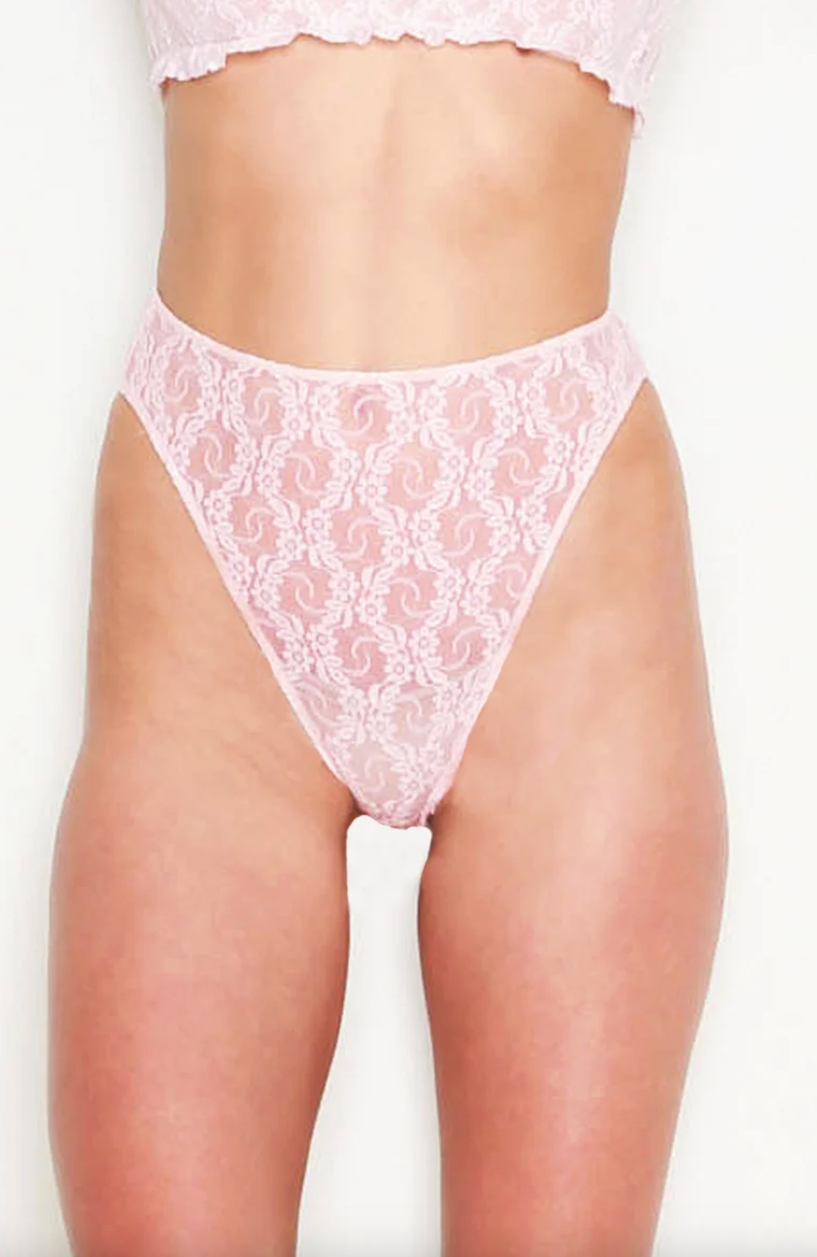 Only Hearts Stretch Lace Hi-Cut Brief