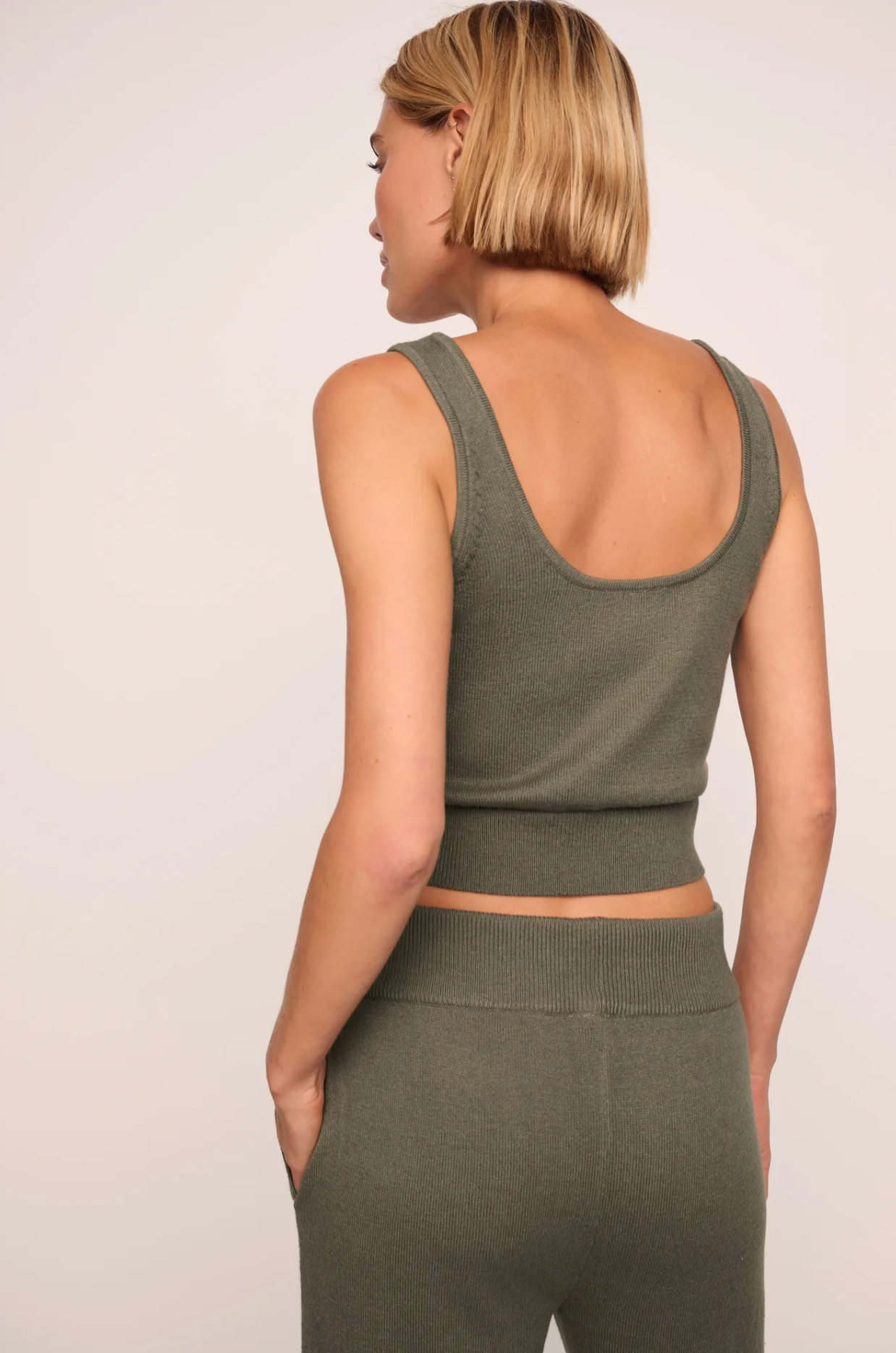 Eberjey Recycled Sweater Crop Tank