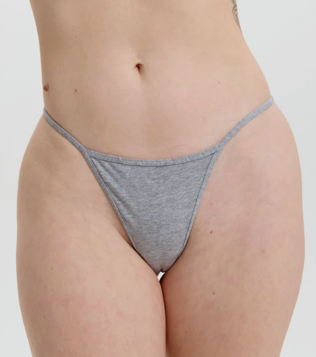 Blush Cotton String Thong