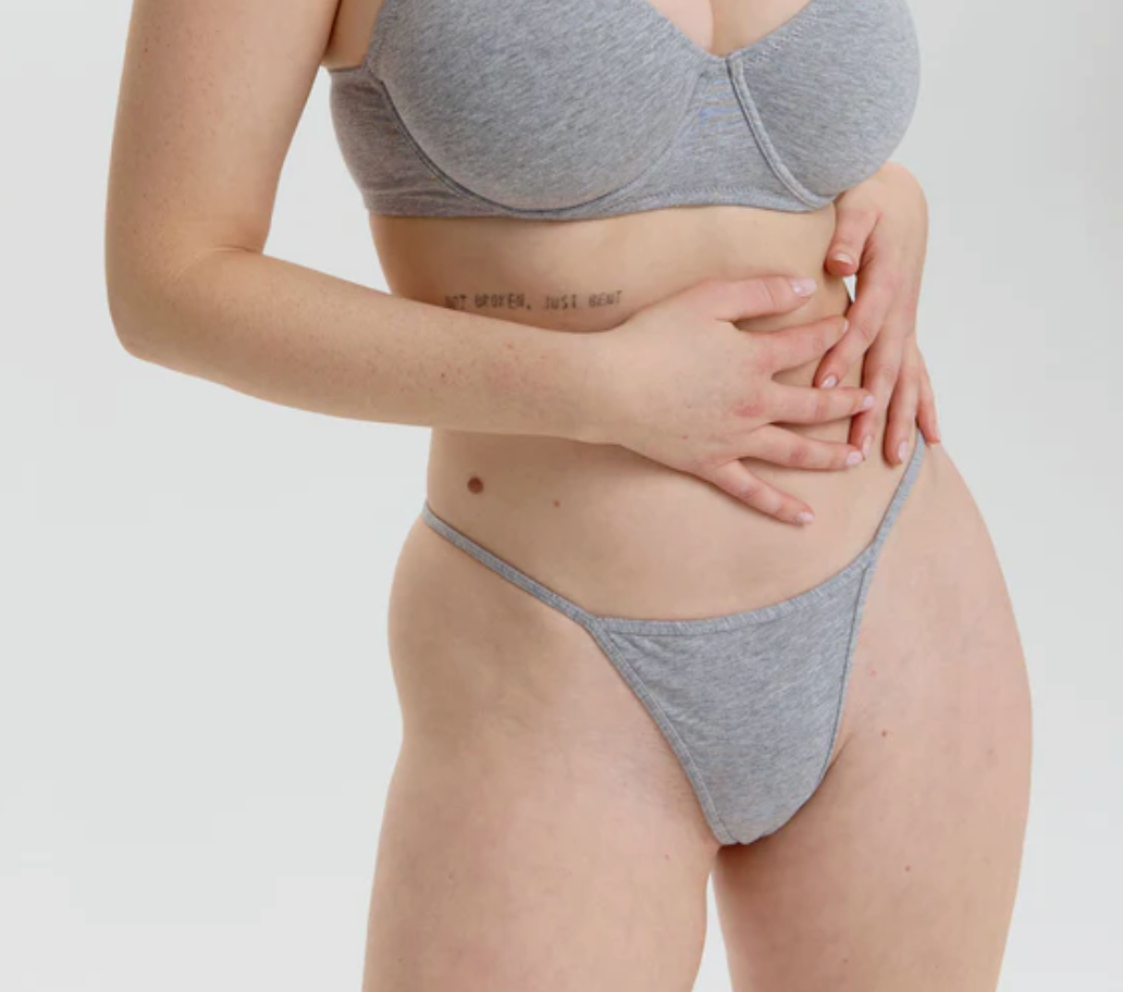 Blush Cotton String Thong