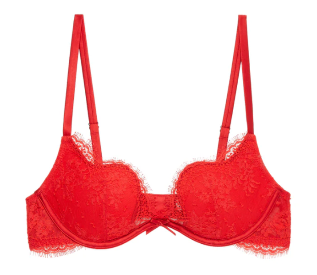 Fleur Du Mal Frankie Lace Seduce U-Plunge Bra