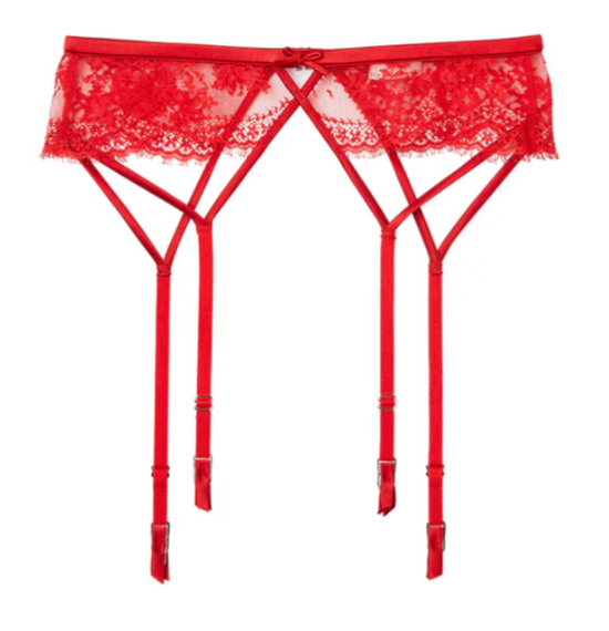 Fleur Du Mal Frankie Lace Garter Belt | Forty Winks