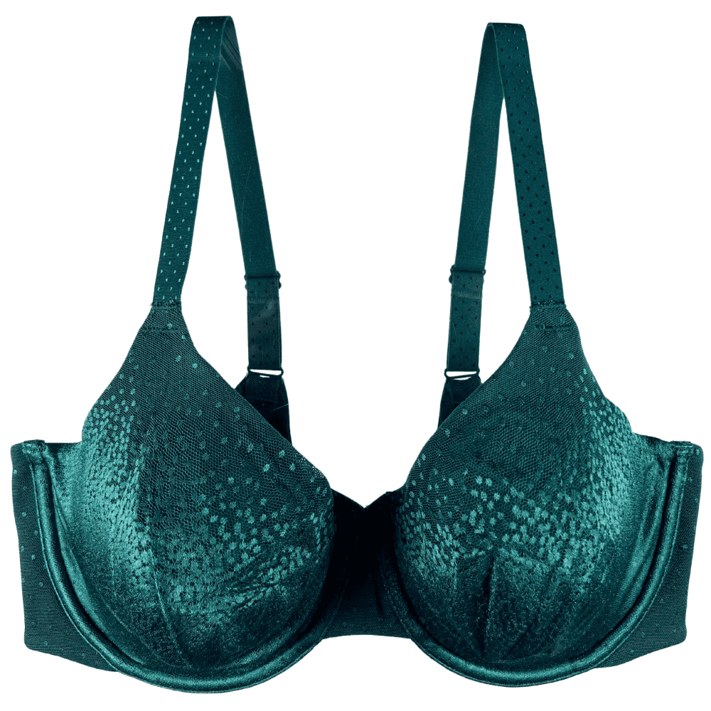 Wacoal Back Appeal full cup bra in ponderosa pine, front close-up on a white background.