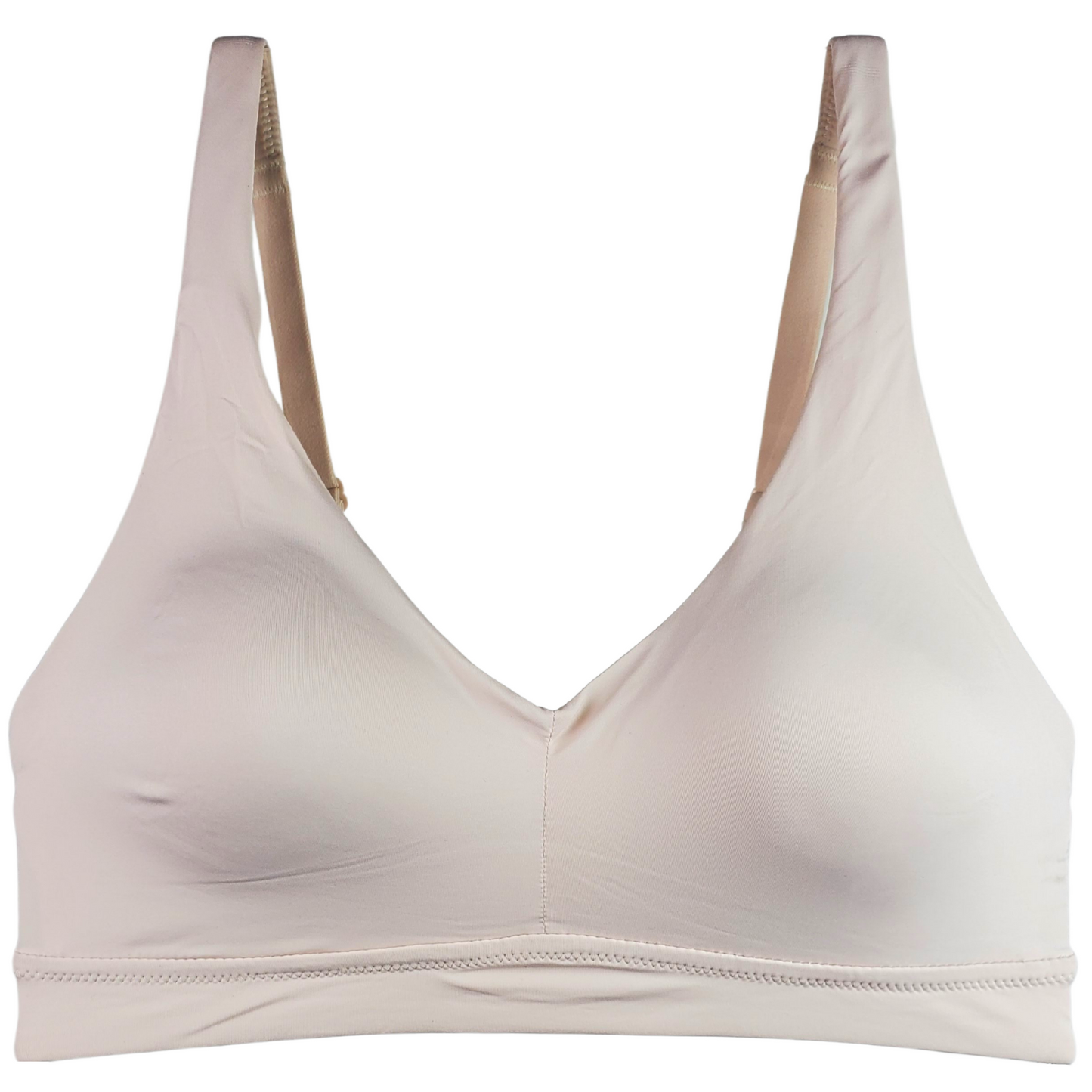 Montelle Women's Soft Foam Cup Wirefree T-Shirt Bra, Nude, 34B