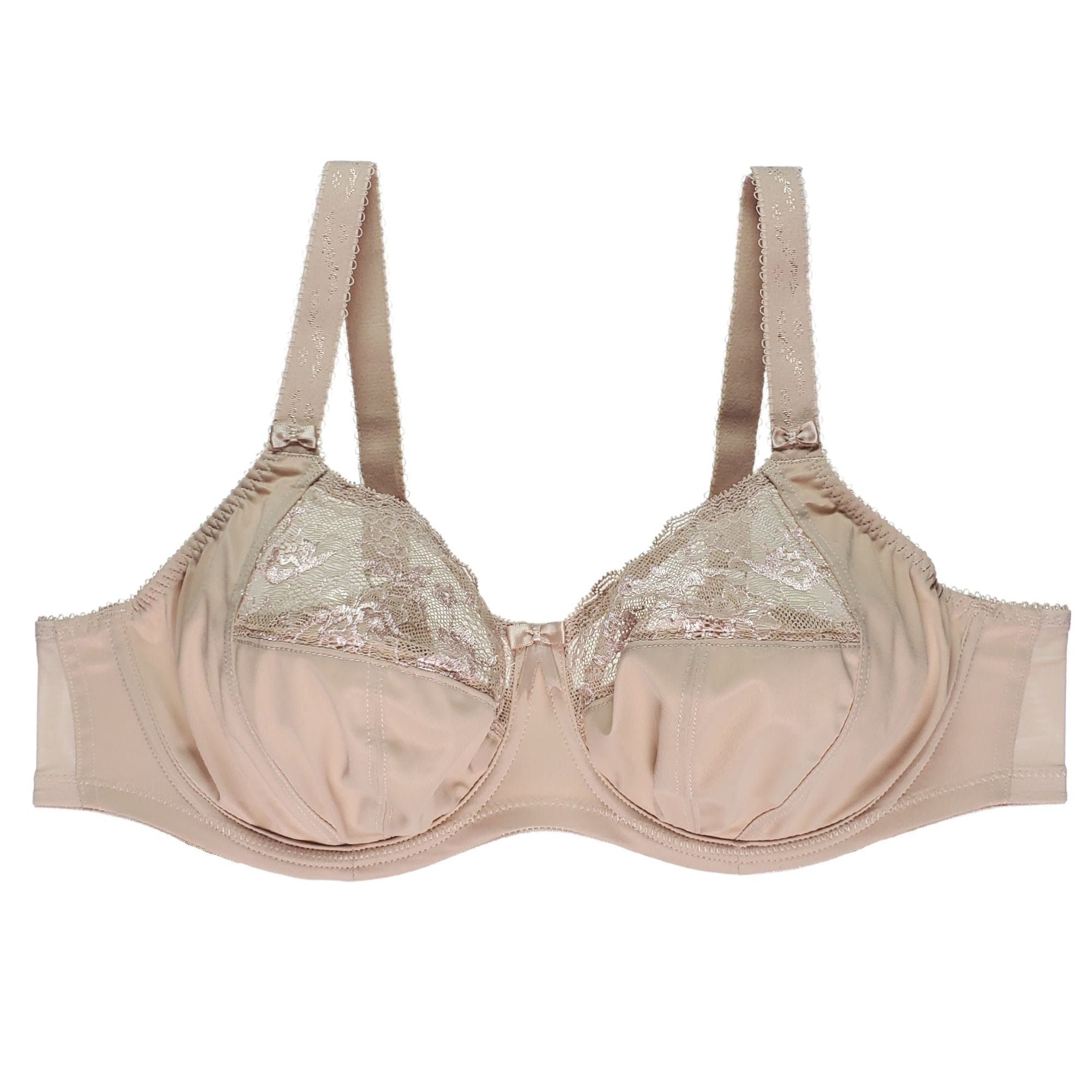 Elomi Smoothing Seamless Underwire #3911,Nude,UK 42G / US  42I,Nude,UK 42G / US 42I at  Women's Clothing store: Bras