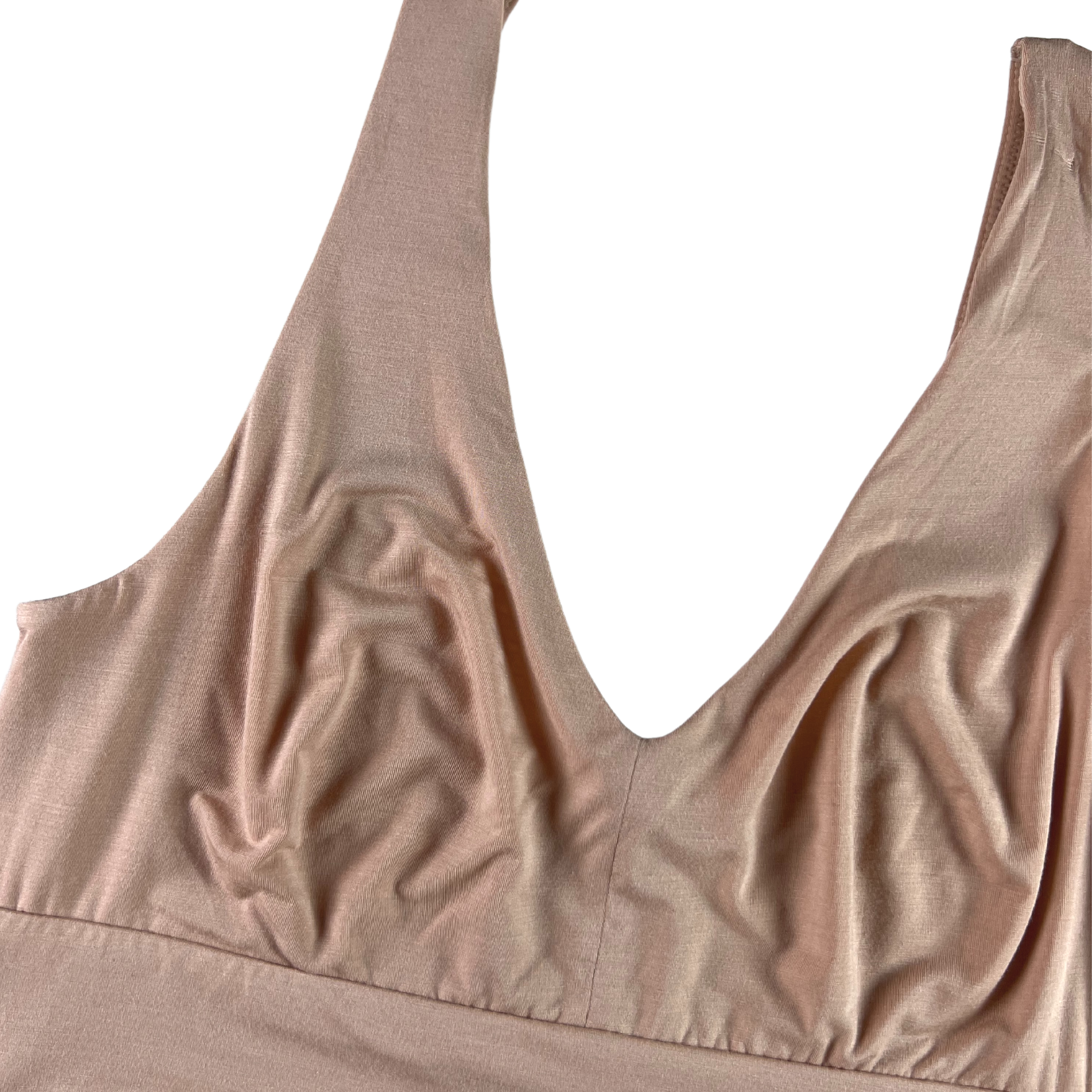 Butter Comfy Curvy Bralette in Toffee