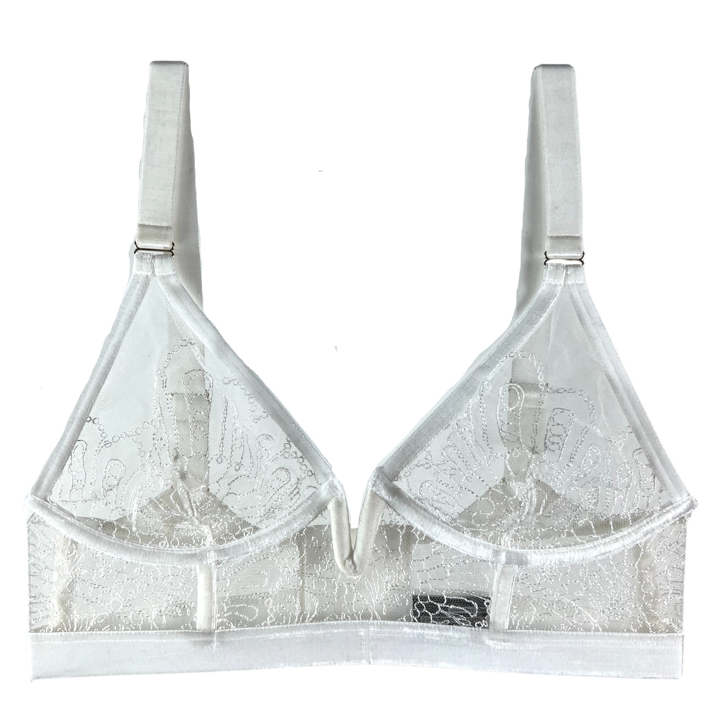 The Underargument Love Doesn't Need Approval Longline Triangle Bra