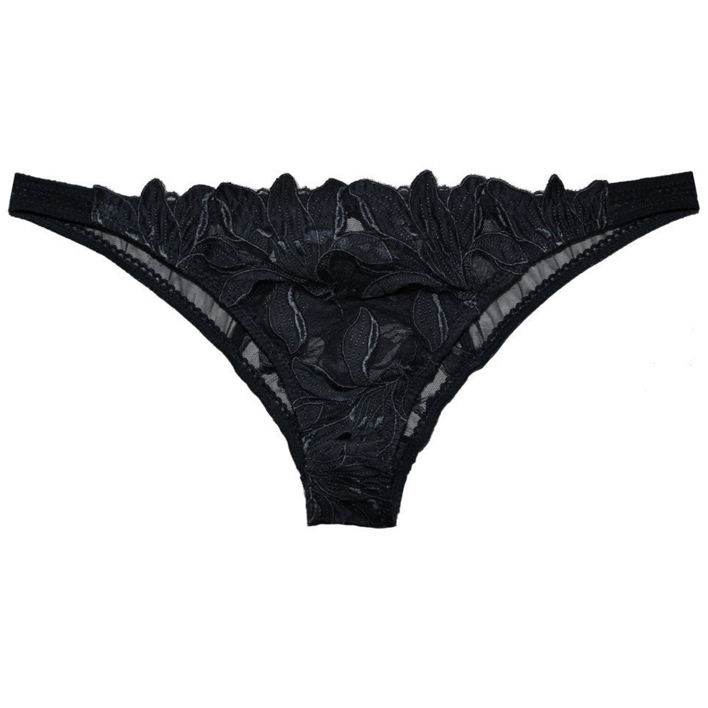 Fleur du Mal Lily Embroidery Cheeky Hipster