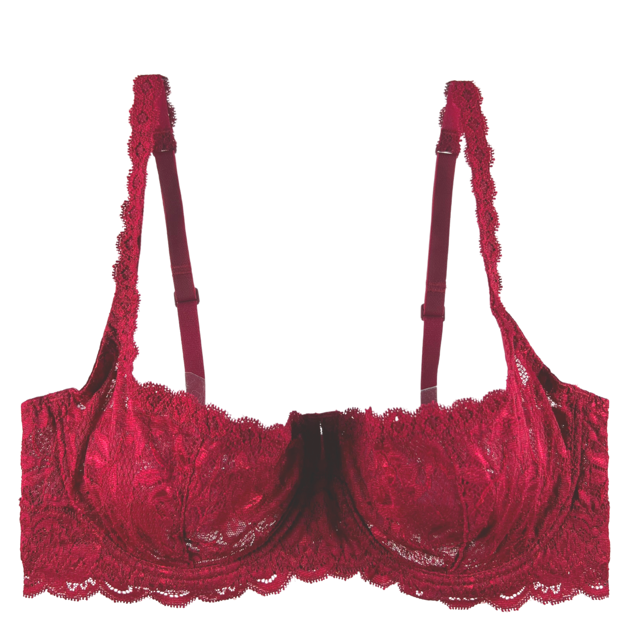 Cosabella Women's Never Say Never Push Up Bra, Sindoor Red, 28A