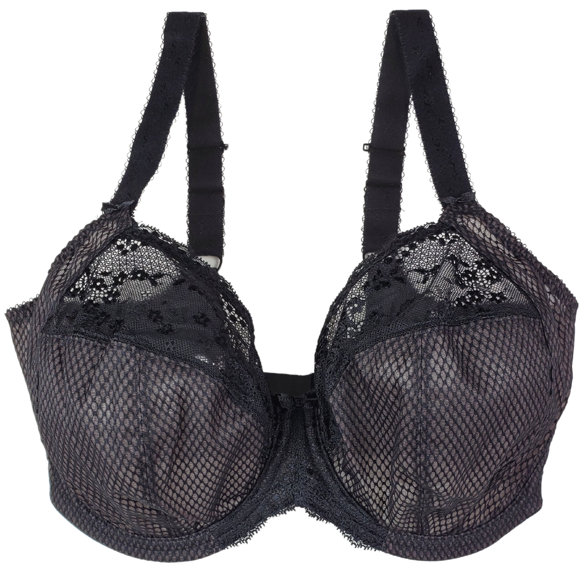 36A Cup Size Bras  Lace Triangle Padded Push Up Luxury Designer Bras  Tagged black - Mimi Holliday