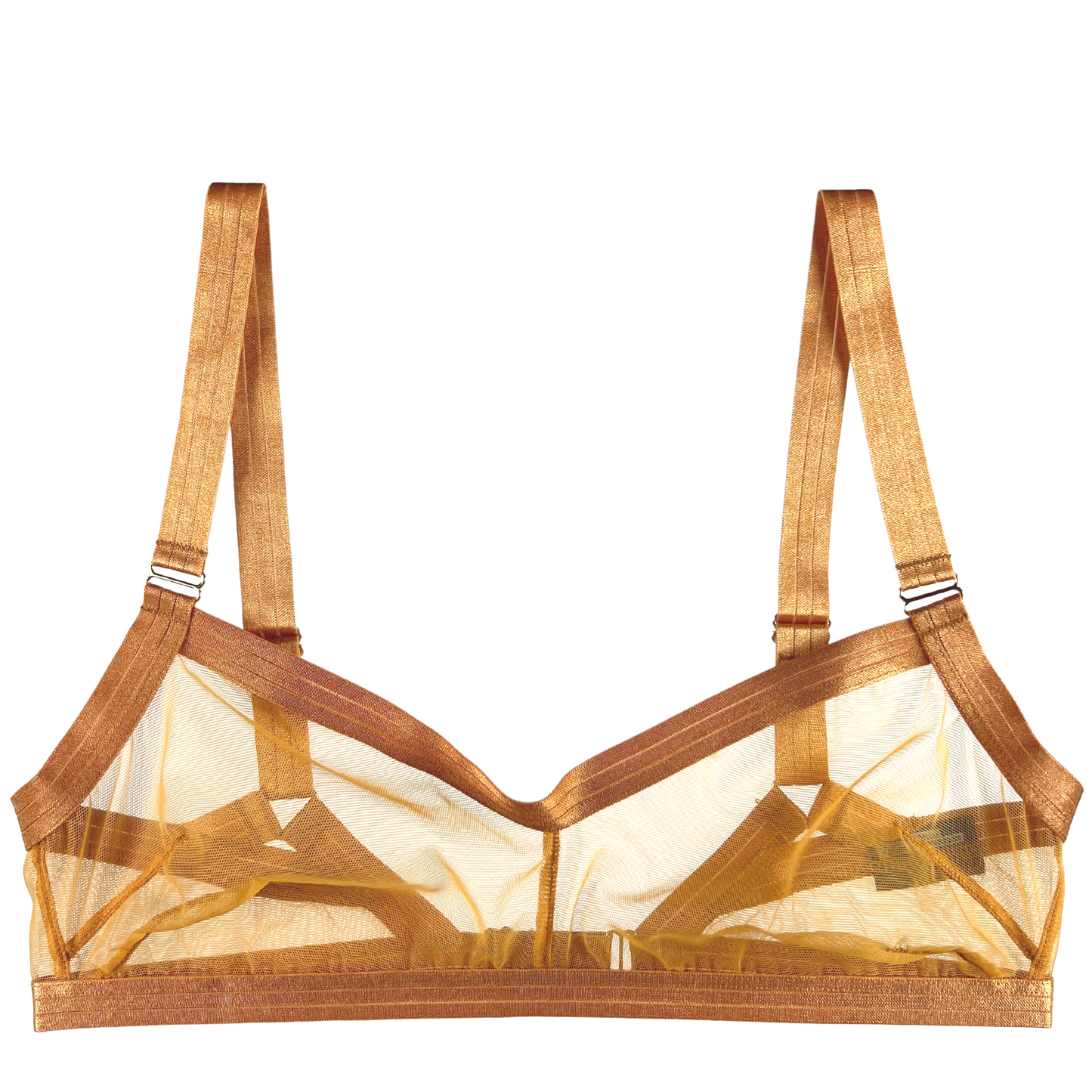 The underargument Make Your own rules wireless bra in mustard