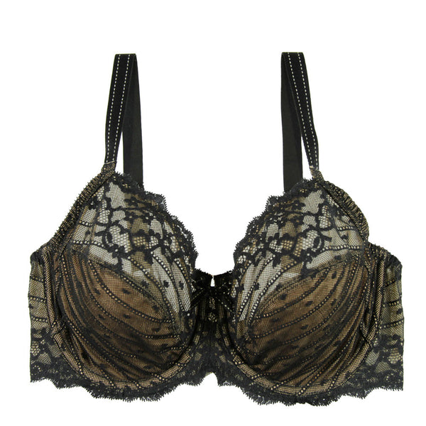 Chantelle Rive Gauche Full Coverage Unlined Bra in Black (11) - Busted Bra  Shop