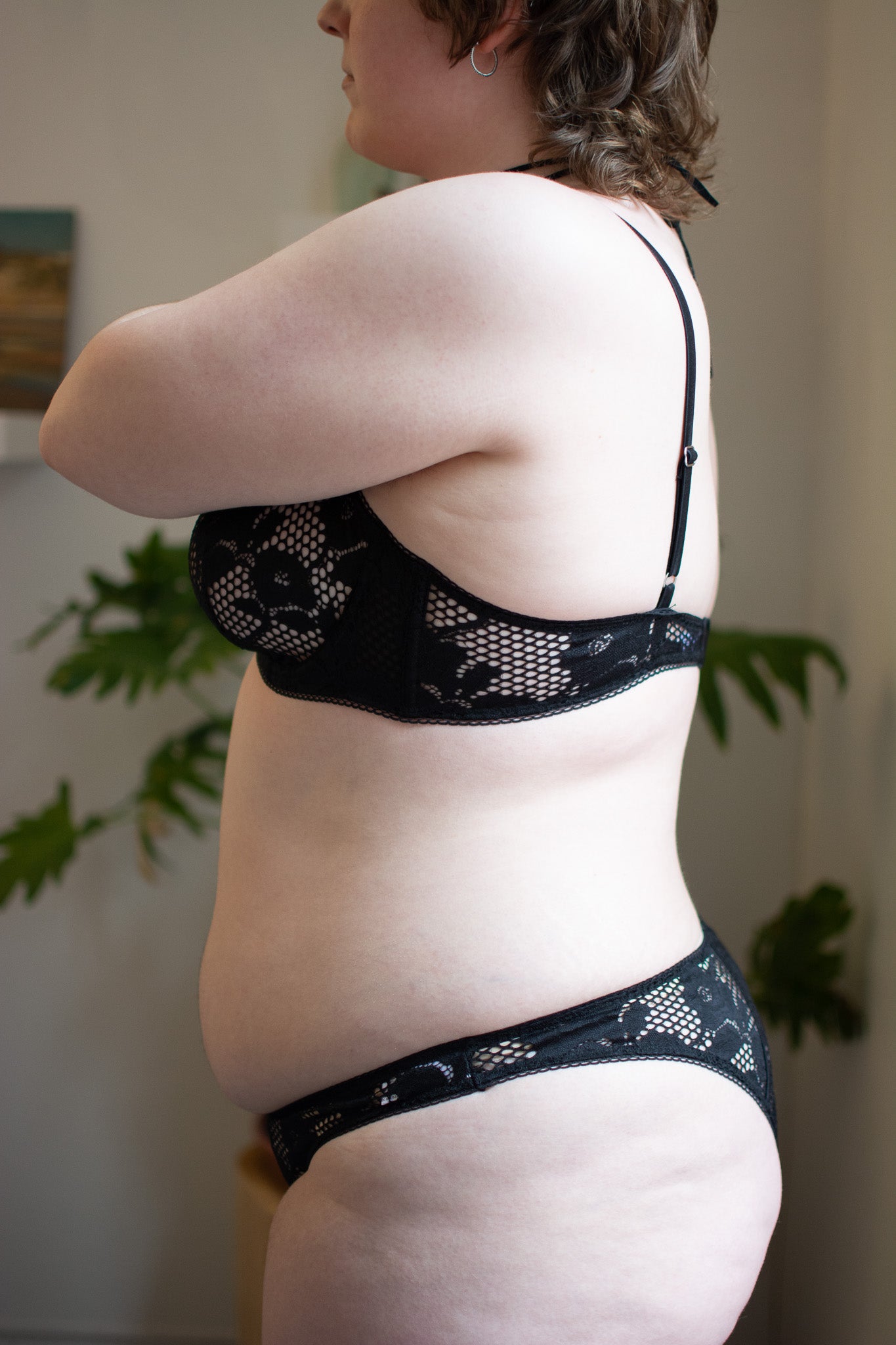 Fleur du Mal Rosalia Lace Demi Bra