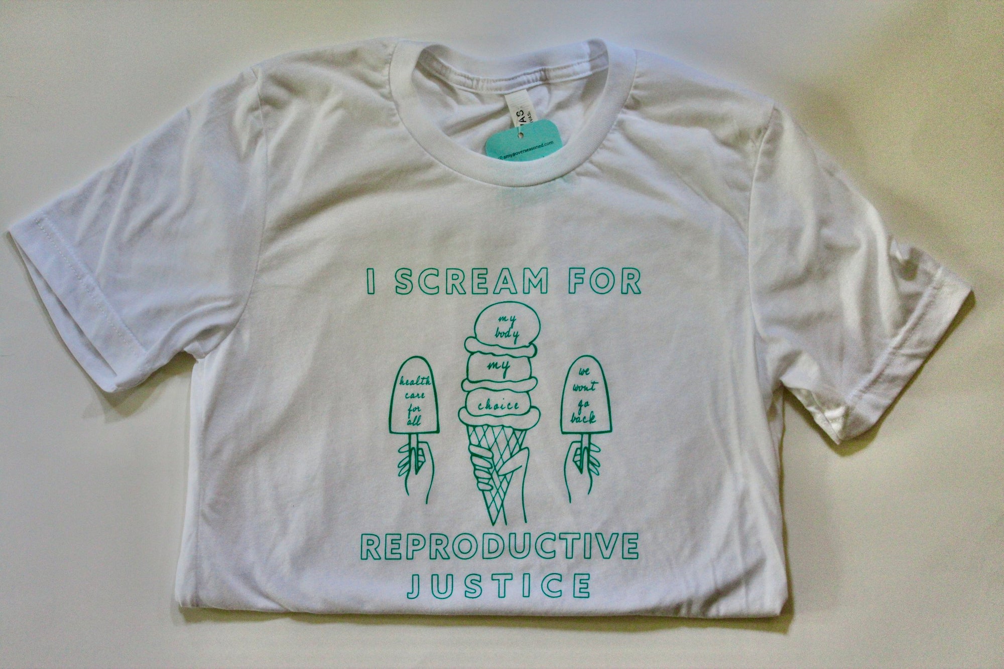 Ice Cream For Reproductive Justice Tee