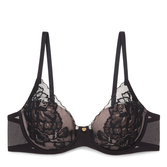 Buy Women's Bras 36 B Black Demi Victoria's Secret Lingerie Online
