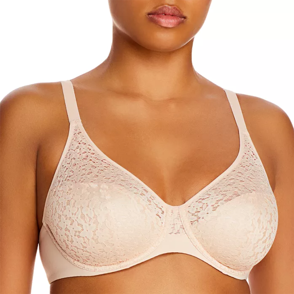 Chantelle Norah Comfort Strapless Convertible Bra in Nude Rose - Busted Bra  Shop