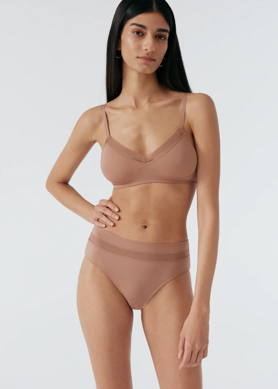 Else Nano Bikini Brief - Bronze