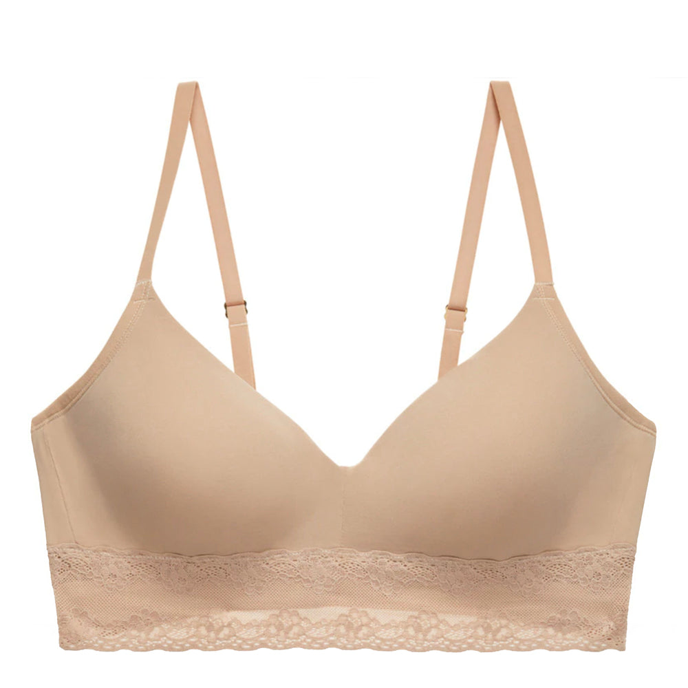 Natori Women's Bliss Perfection Strapless Underwire Bra (Cafe, 30D) at   Women's Clothing store