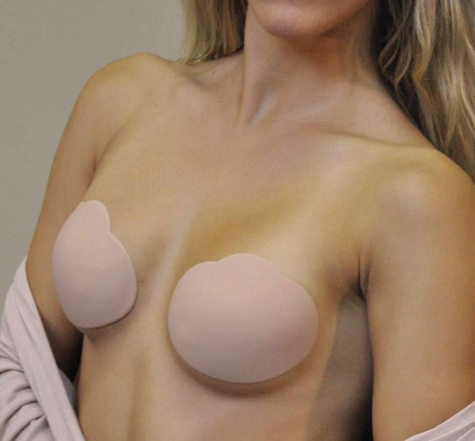 Bring It Up Womens Nude Breast Shapers Size DDD, Nude/DDD at