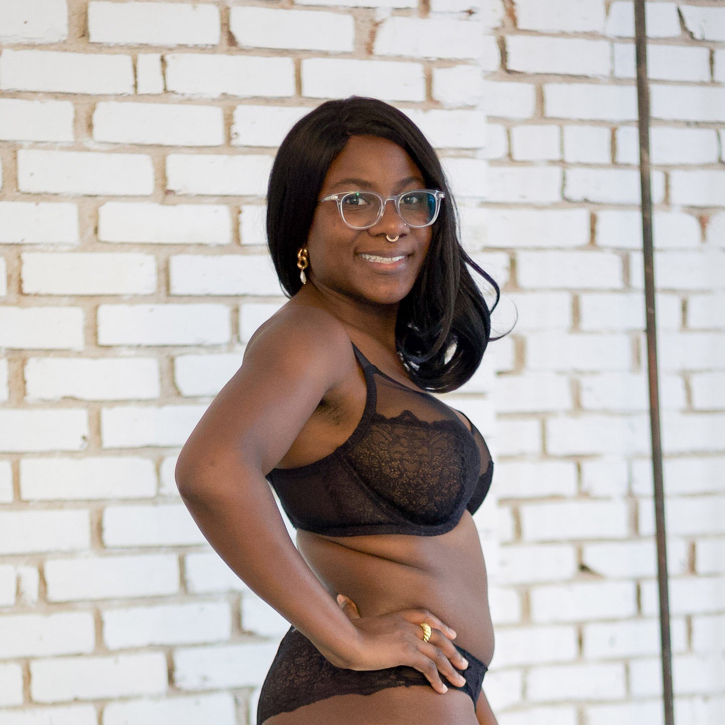 Load image into Gallery viewer, Liberté Bowery Mesh Plunge Bra

